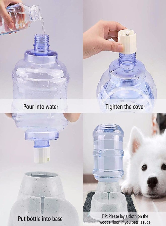 REMICH Automatic Pet Water Dispenser for Dog, Cat - Water Drinking Dispenser Feeder - Self-Dispensing Gravity Dog Water Bottle (Pack of 1) - Image 3